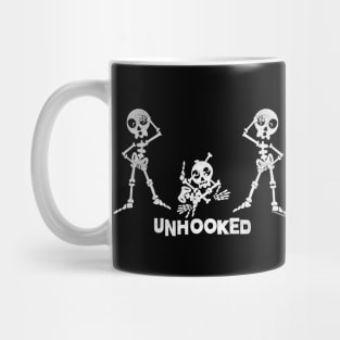 Unhooked and Hooked Skeletons Mug